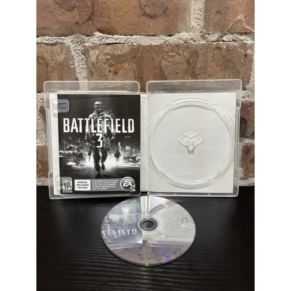 Battlefield 3 PS3 (2011) CIB with Manual, Good Condition, Tested, Fast Shipping!